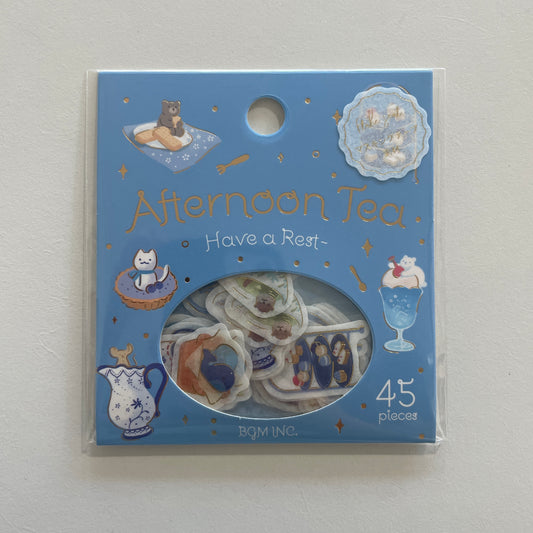 Afternoon Tea Flake Sticker Pack