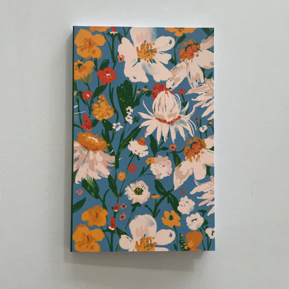 Blue Bouquet Classic Layflat Notebook