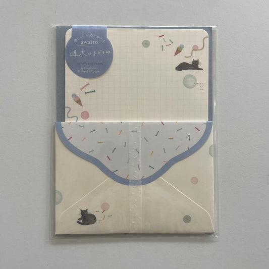 Awairo Letter Writing Set | Cat