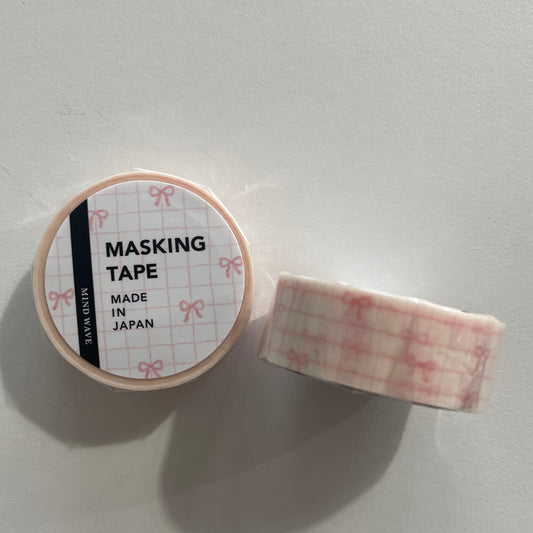 Pink Bows Washi Tape