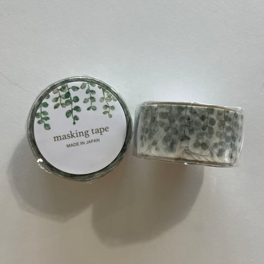 Leaves Die Cut Washi Tape