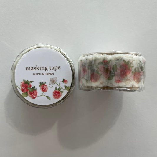 Strawberry Die-cut Washi Tape