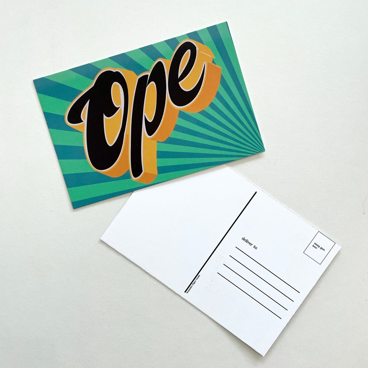 Ope Postcard