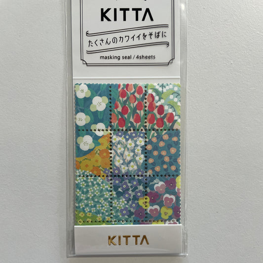 KITTA Washi Tape Booklet | Special Garden Perforated