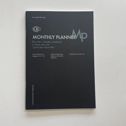 Luddite Monthly Planner