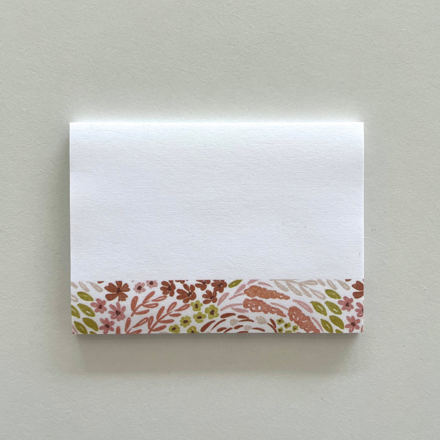 Limelight Floral Post-It Notes, 50 Sheets, 4x3 in.
