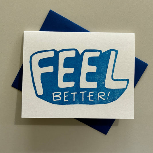 Feel Better Greeting Card