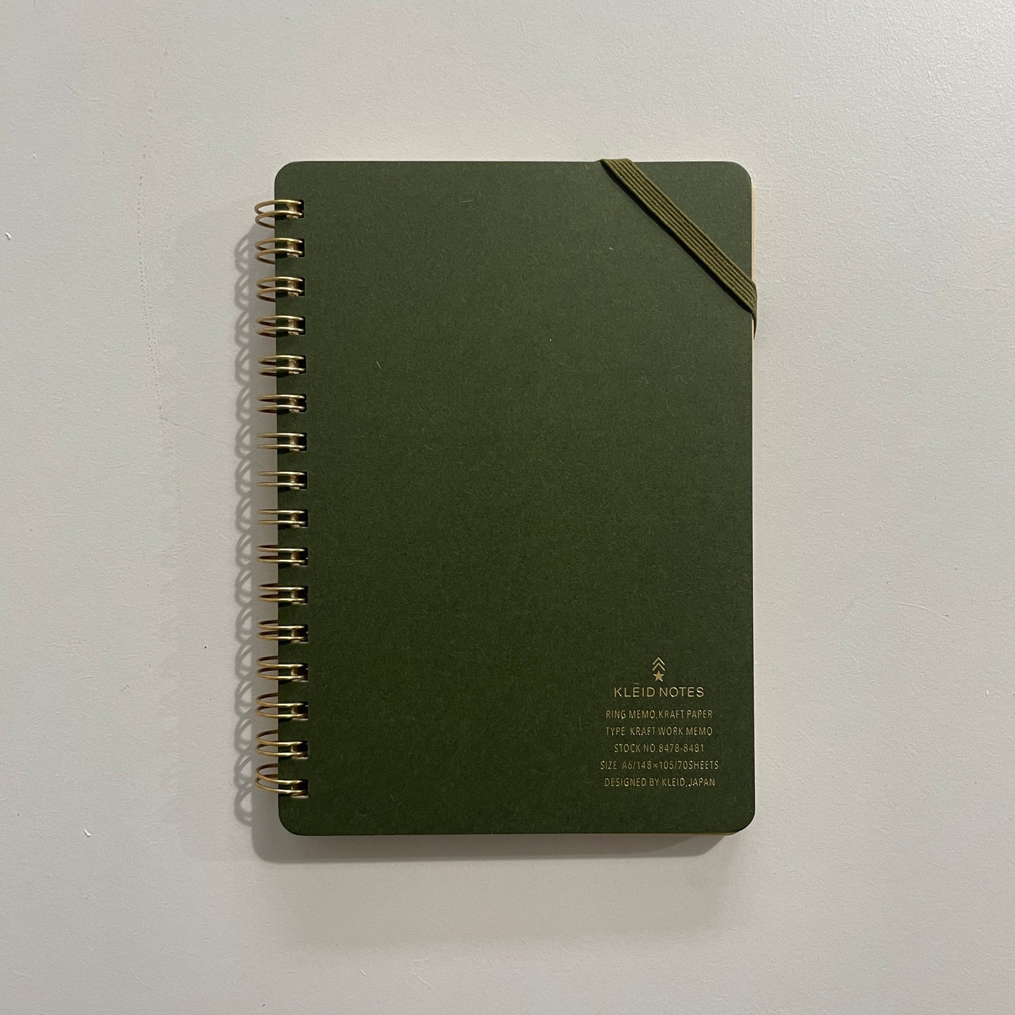 Kleid Kraft A6 Memo Notebook