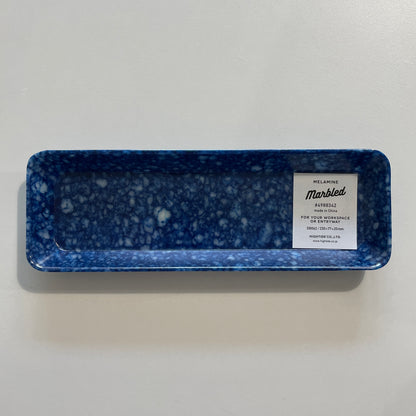 Melamine Marbled Pen Tray