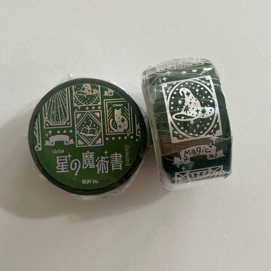 Green Tarot Washi Tape