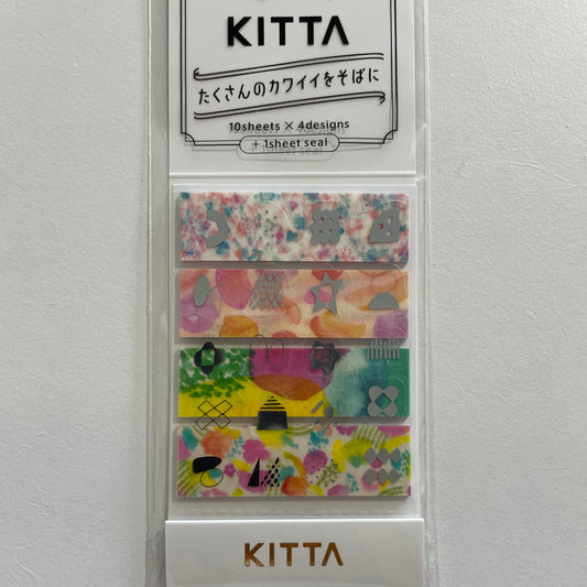 KITTA Washi Tape Booklet | Flower Collage