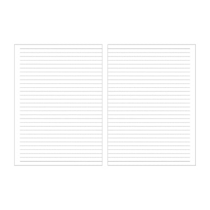 Notebook Calendar 2026,B6,S Lengthway: Black