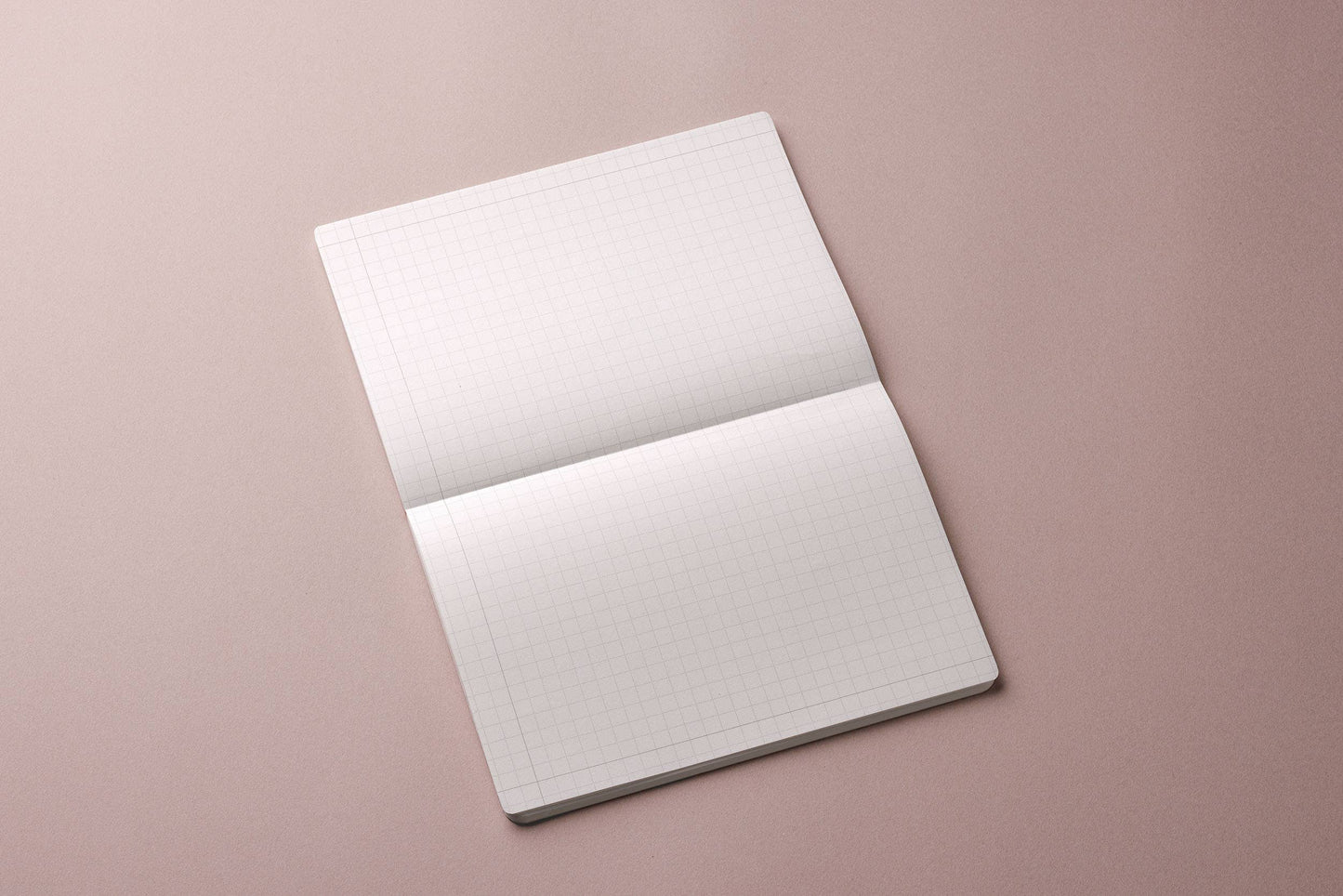 EDiT A6 Lightweight Notebook - 3 Layout (Grid, Ruled, Blank): 5 mm Grid