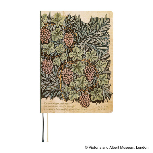 Hobonichi Japanese A6 HON: V&A Series: Vine