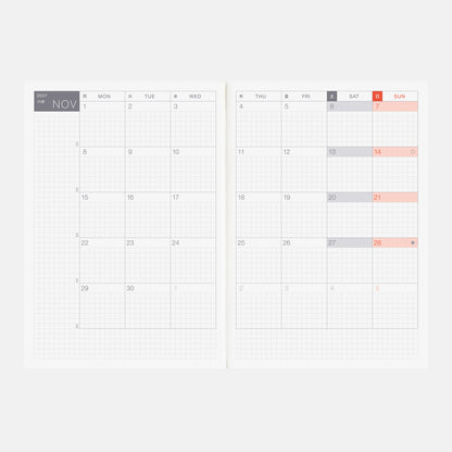 2027 Hobonichi Techo 2027 A5 Cousin