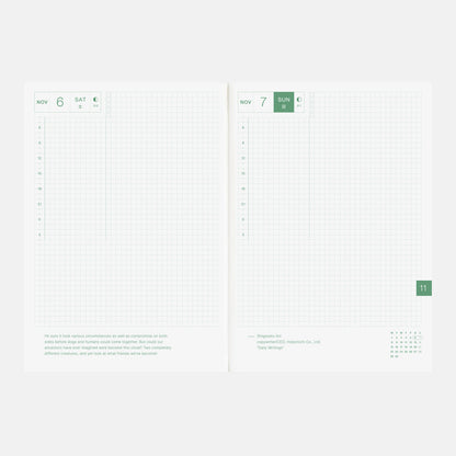 2027 Hobonichi Techo 2027 A5 Cousin