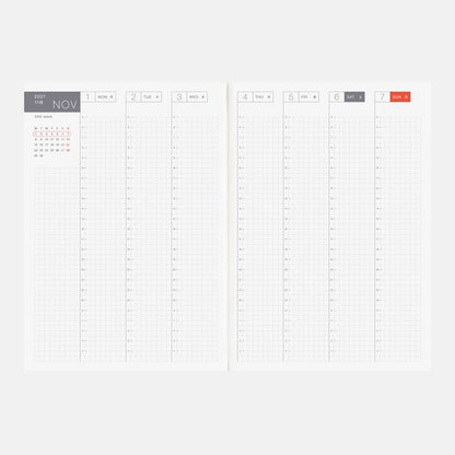 2027 Hobonichi Techo 2027 A5 Cousin