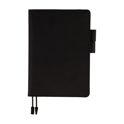 Hobonichi A5 Cover: Black x Clear Blue