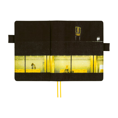 Hobonichi A5 Cover: Akiko Miyakoshi: An Airport at Night