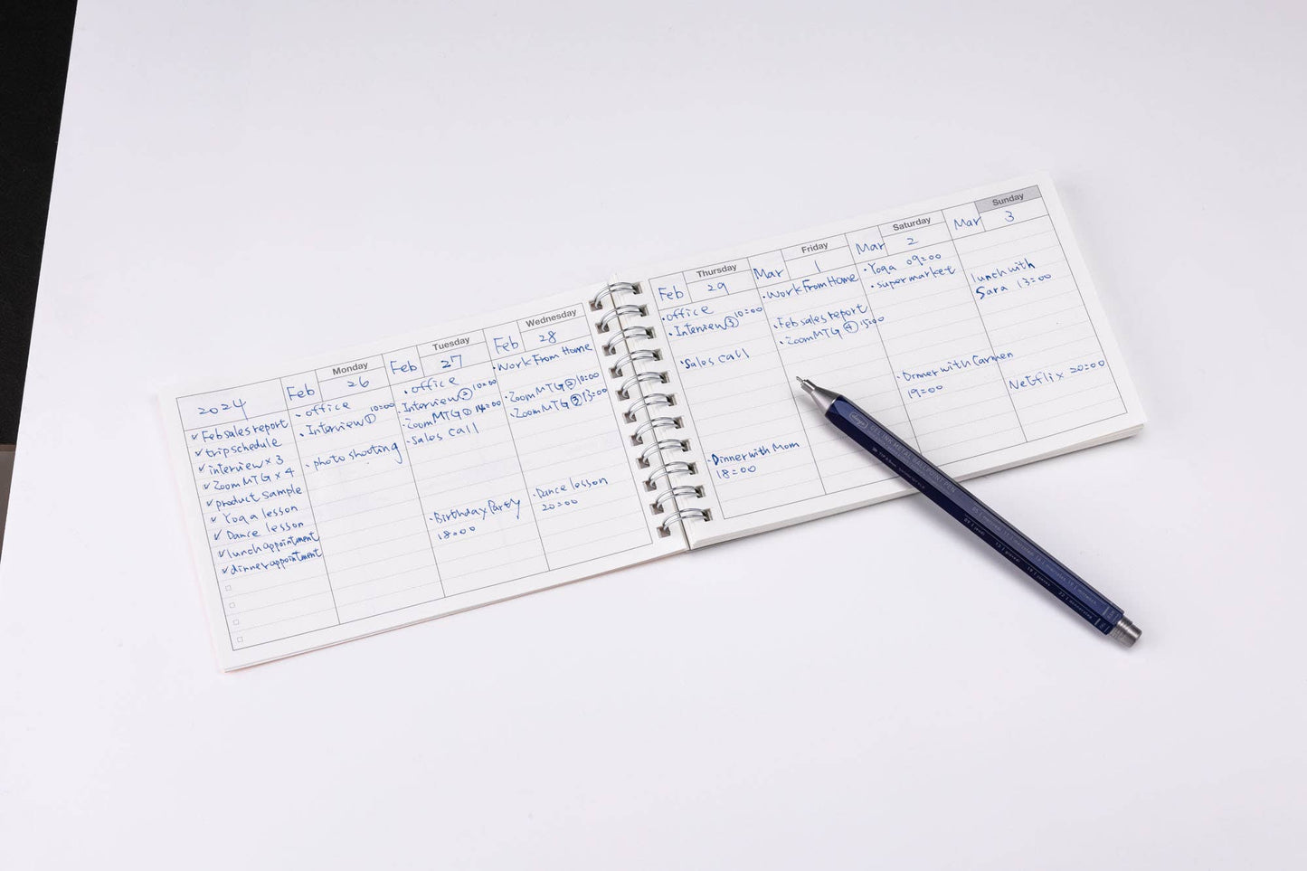 Dayfree Weekly Schedule: Craft