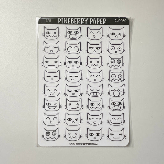 Cat Sticker Sheet