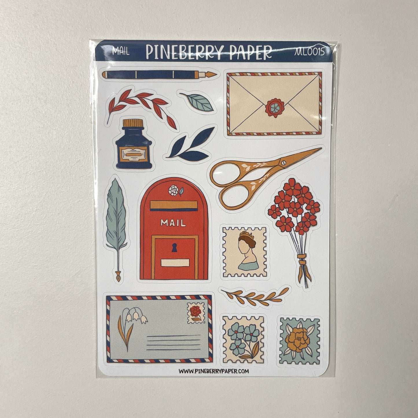 Mail Sticker Sheet