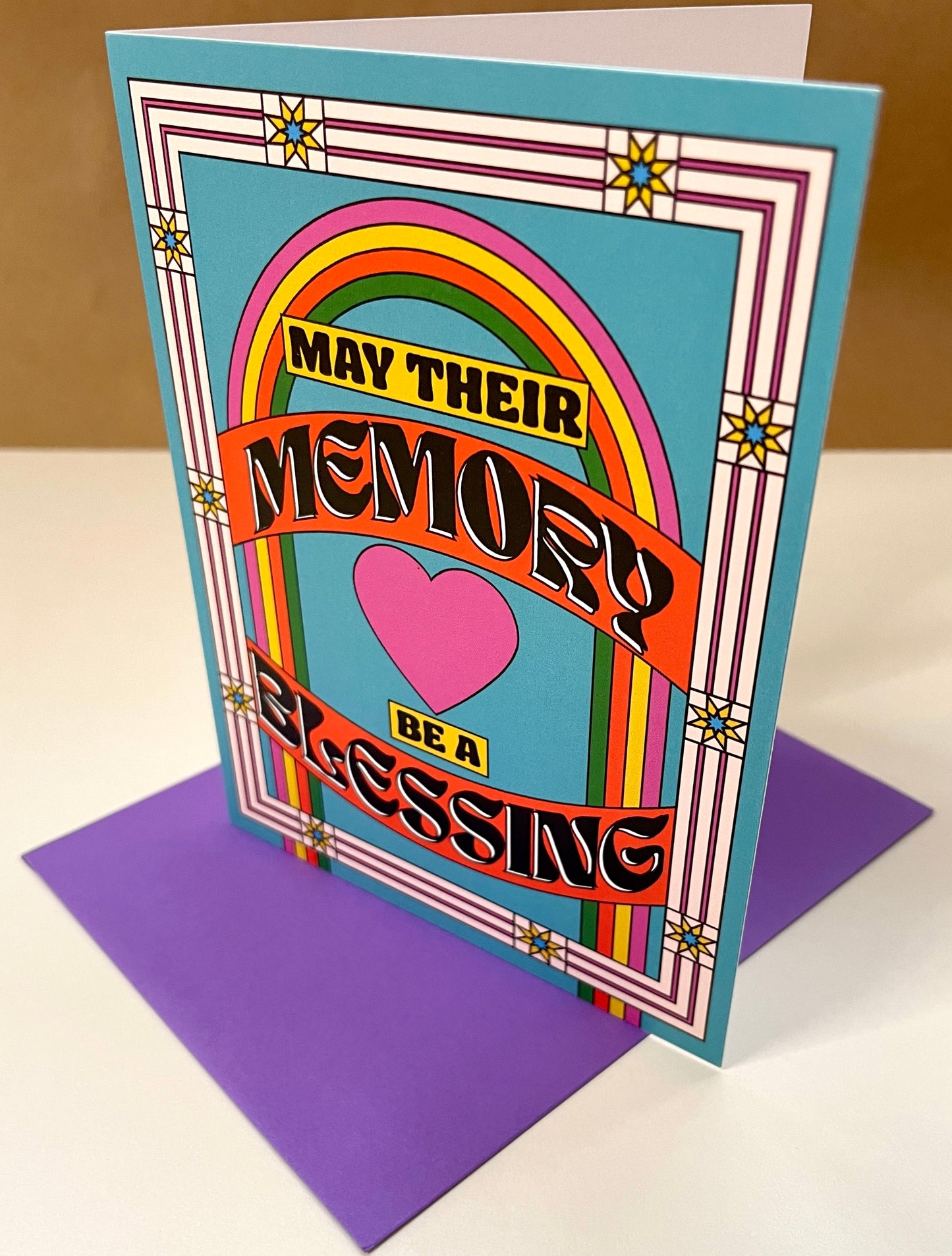 May Their Memory Be A Blessing Card