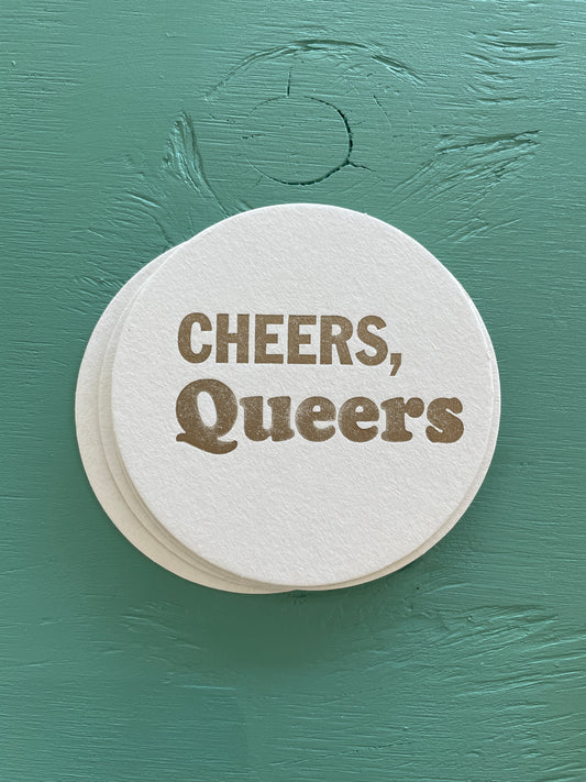 Cheers, Queers Coasters - Set of 6