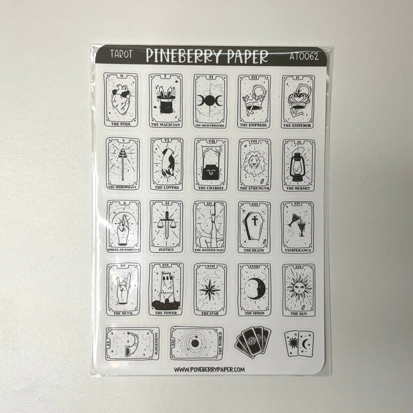 Tarot Sticker Sheet