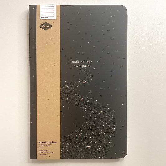 Each On Our Own Path Layflat Notebook