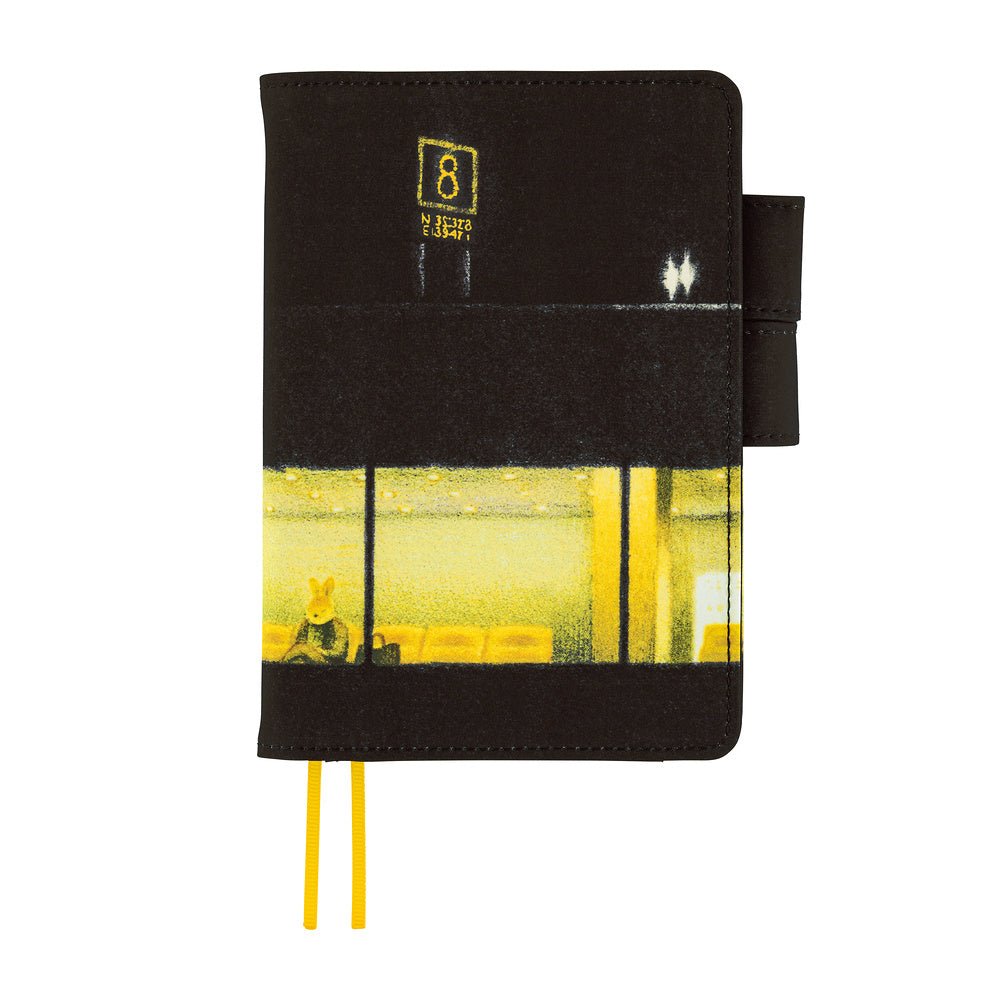 Hobonichi A6 Cover: Akiko Miyakoshi: An Airport at Night