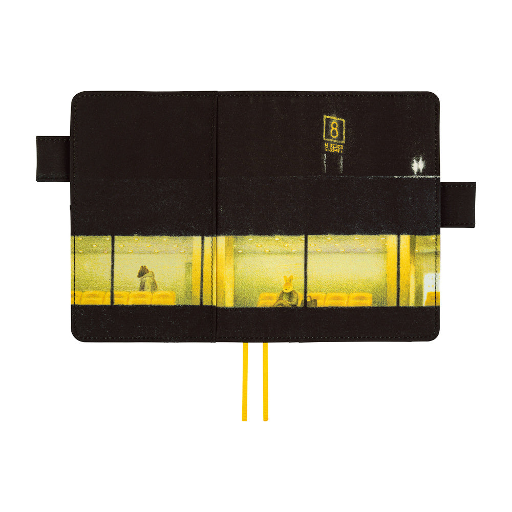 Hobonichi A6 Cover: Akiko Miyakoshi: An Airport at Night