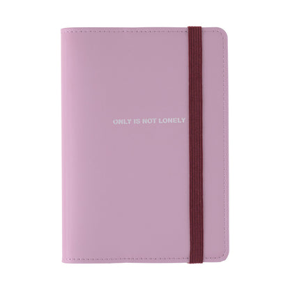 Hobonichi A6 Cover: Only is Not Lonely Lilac