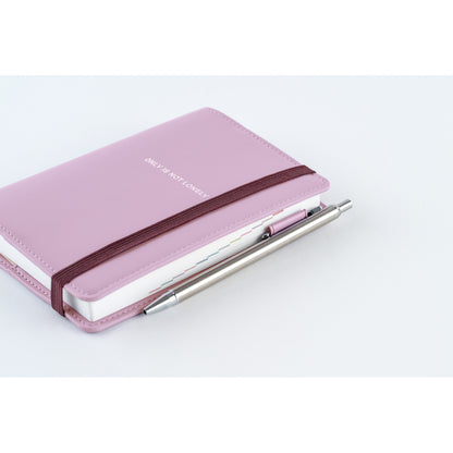 Hobonichi A6 Cover: Only is Not Lonely Lilac