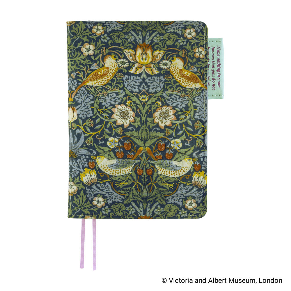 Hobonichi A6 Cover: V&A Series: Strawberry Thief