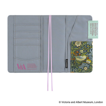 Hobonichi A6 Cover: V&A Series: Strawberry Thief