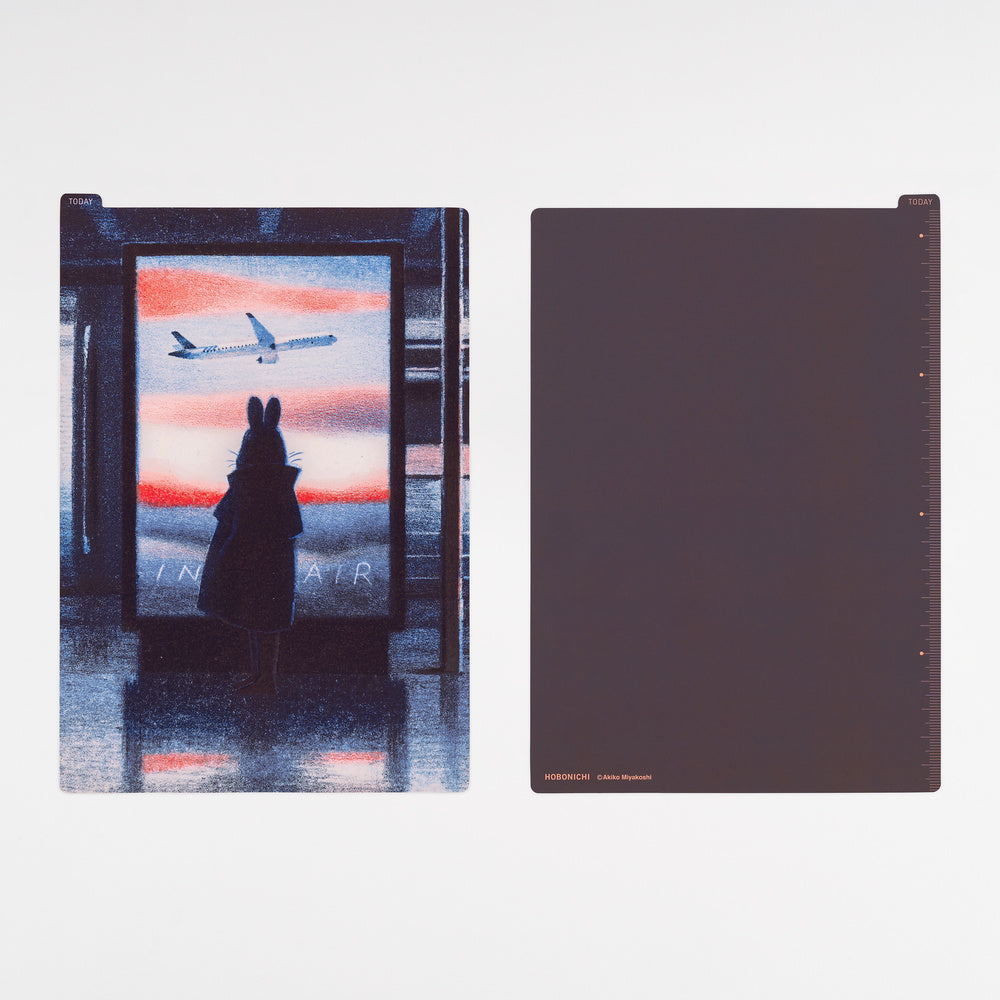 Hobonichi A5 Pencil Board: Akiko Miyakoshi: In The Air