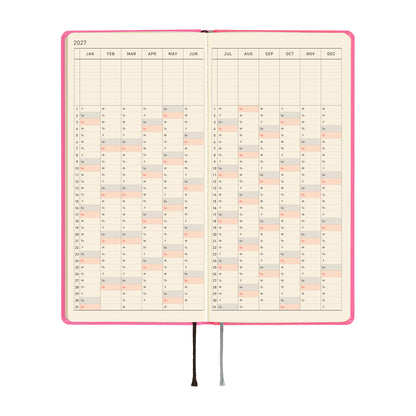 2027 Hobonichi Weeks Pink Sapphire