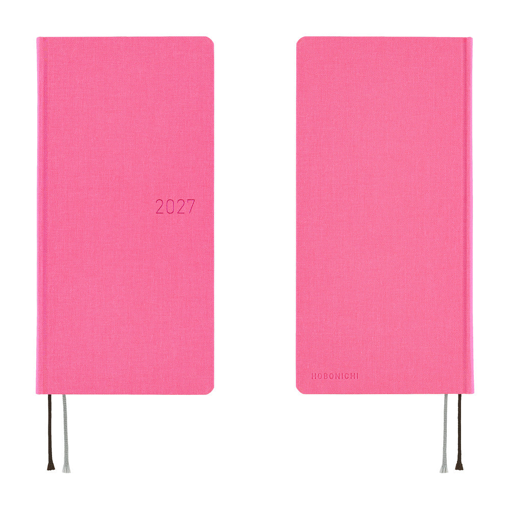 2027 Hobonichi Weeks Pink Sapphire
