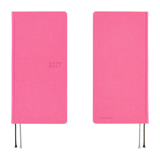 2027 Hobonichi Weeks Pink Sapphire