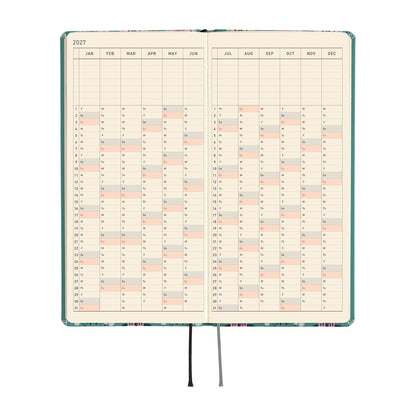 2027 Hobonichi Weeks: Yumi Kitagishi: White Cat Wallpaper