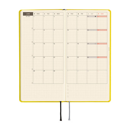 2027 Hobonichi Weeks: Canaria Yellow