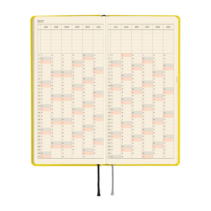 2027 Hobonichi Weeks: Canaria Yellow