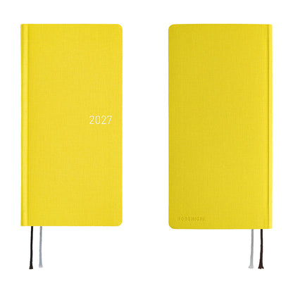 2027 Hobonichi Weeks: Canaria Yellow