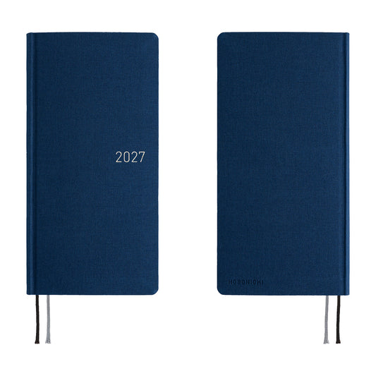2027 Hobonichi Weeks: Midnight Blue