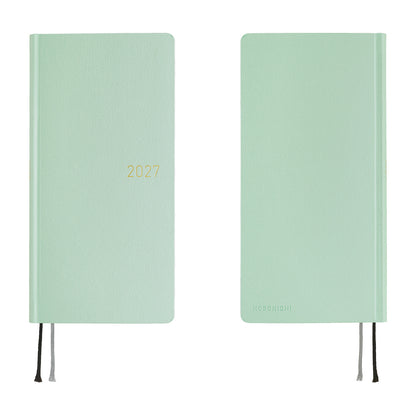 2027 Hobonichi Weeks: Paper Series Frosty Jade