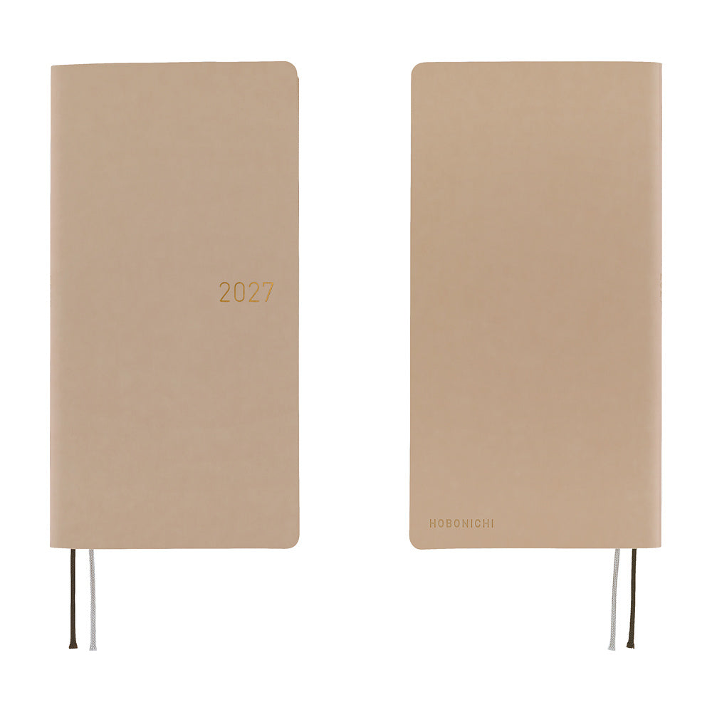 2027 Hobonichi Weeks: Smooth Café au Lait