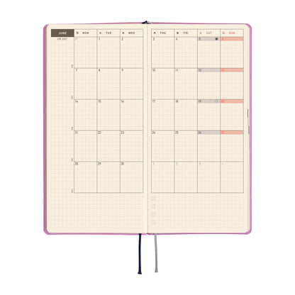 2027 Hobonichi Weeks: Smooth Lavender Milk