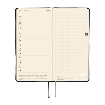 2027 Hobonichi Weeks: Bow & Tie: Candy Dream
