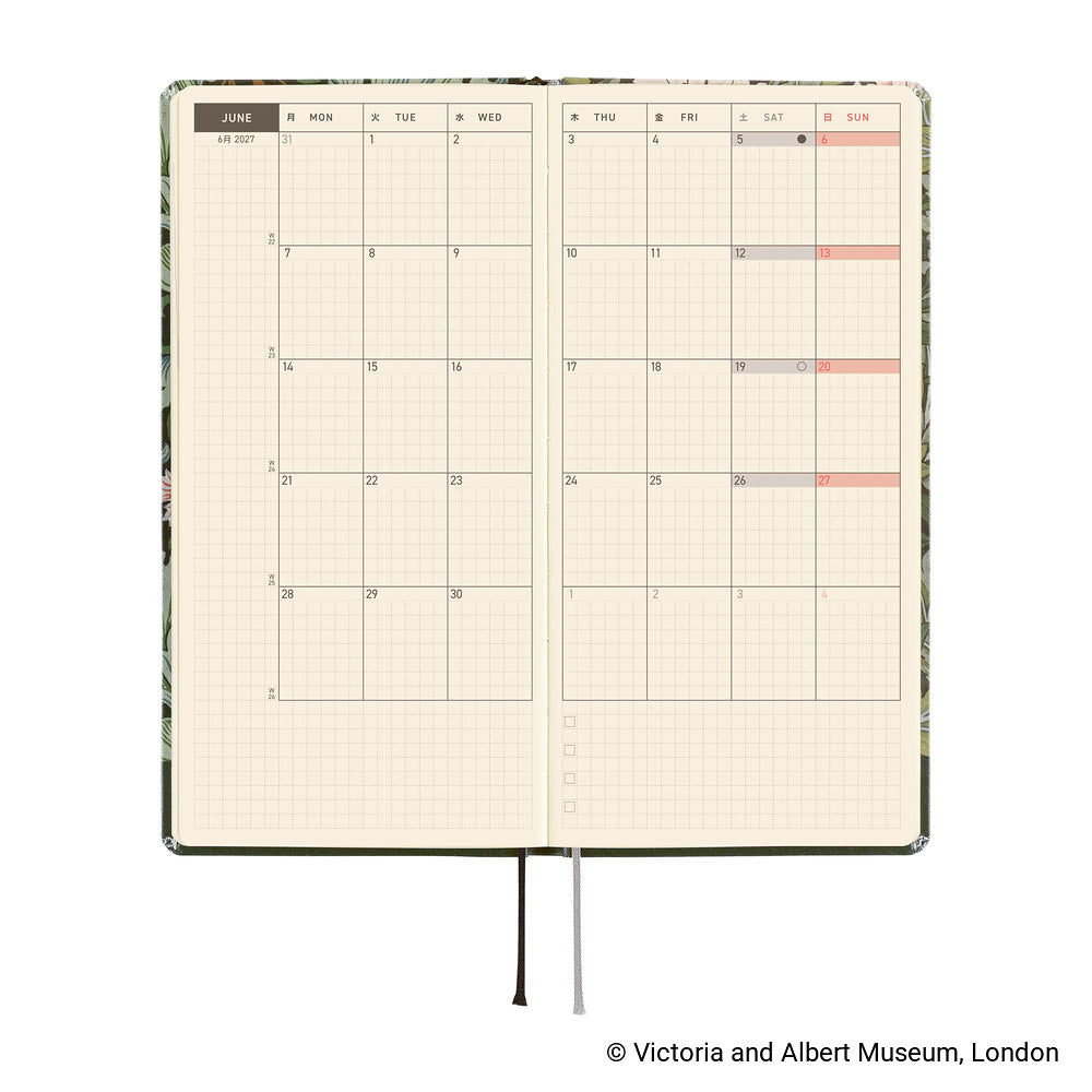 2027 Hobonichi Weeks: V&A Series: Leicester